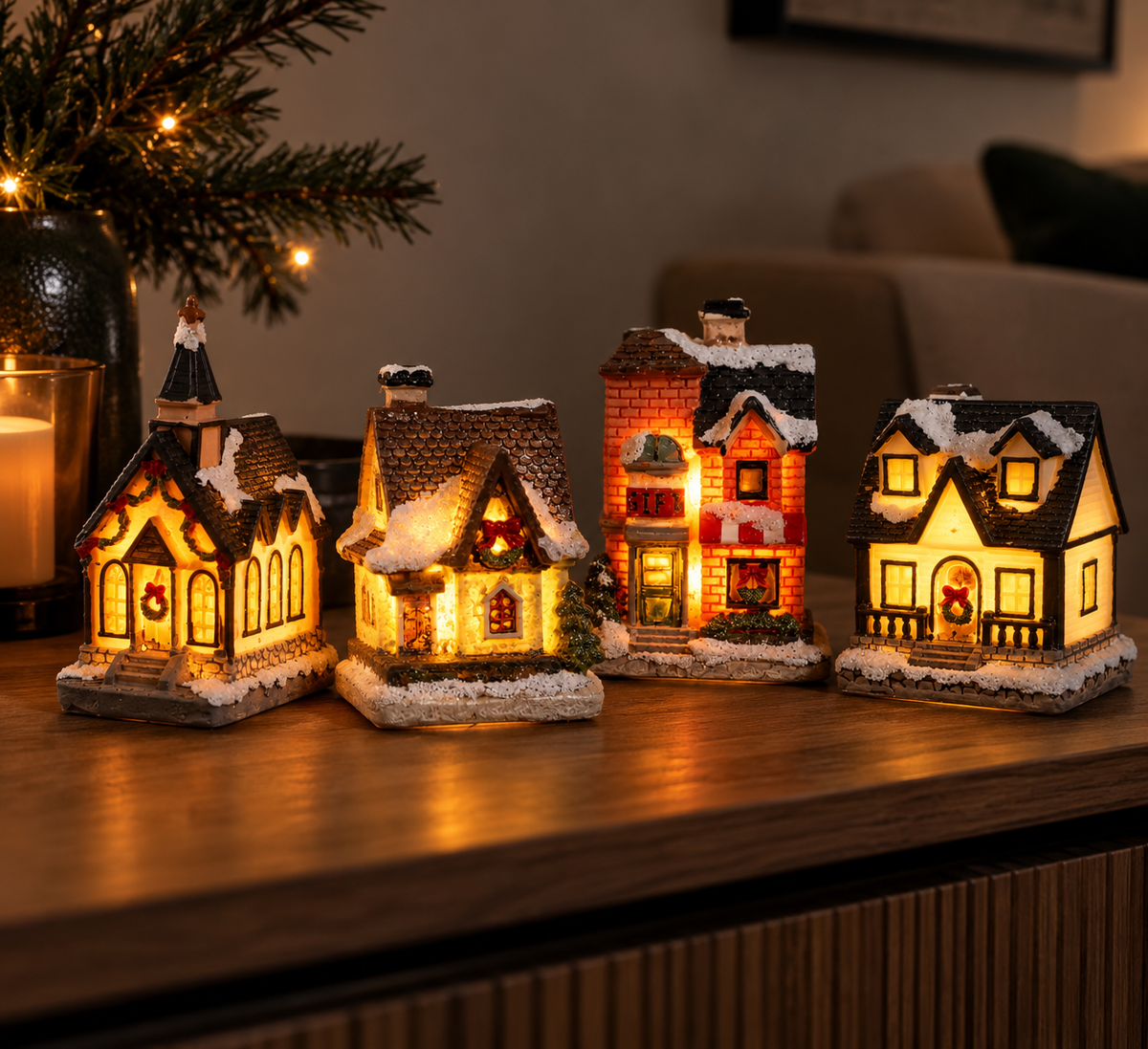 Christmas Village House
