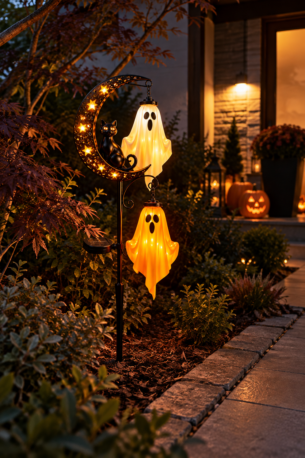 Spooky Ghost Solar Light