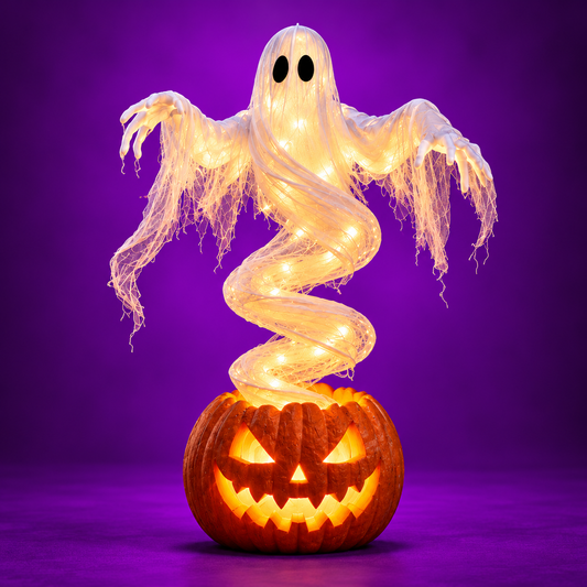 Ghost Pumpkin Light