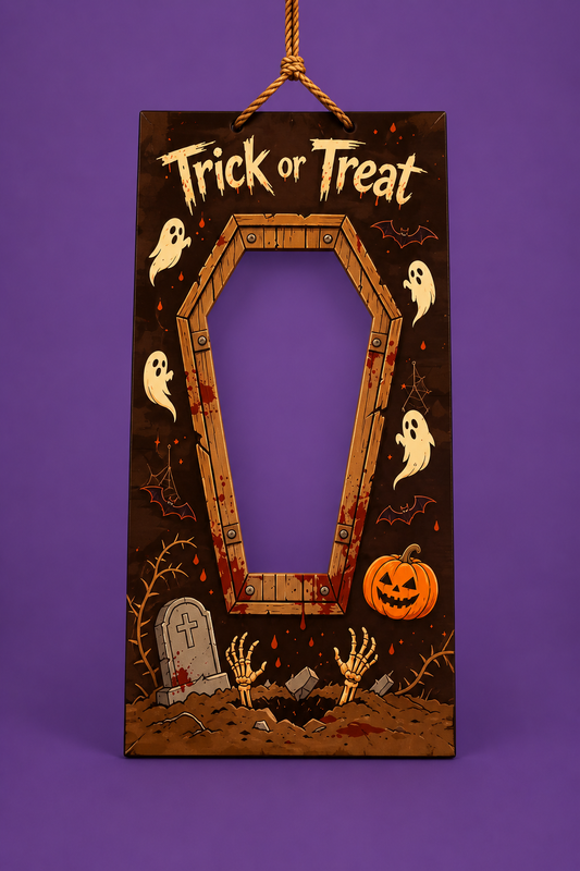 Halloween Coffin Frame