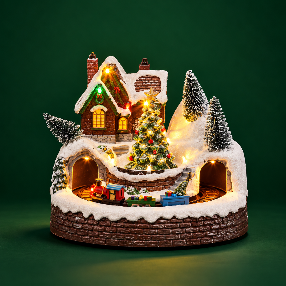 Christmas Village Train
