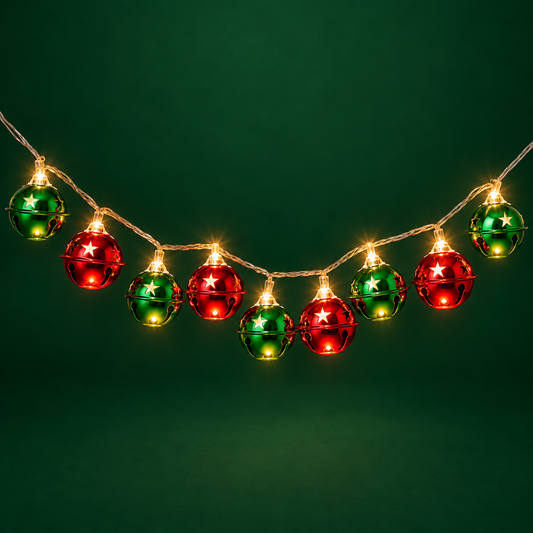 Christmas Bell String Lights