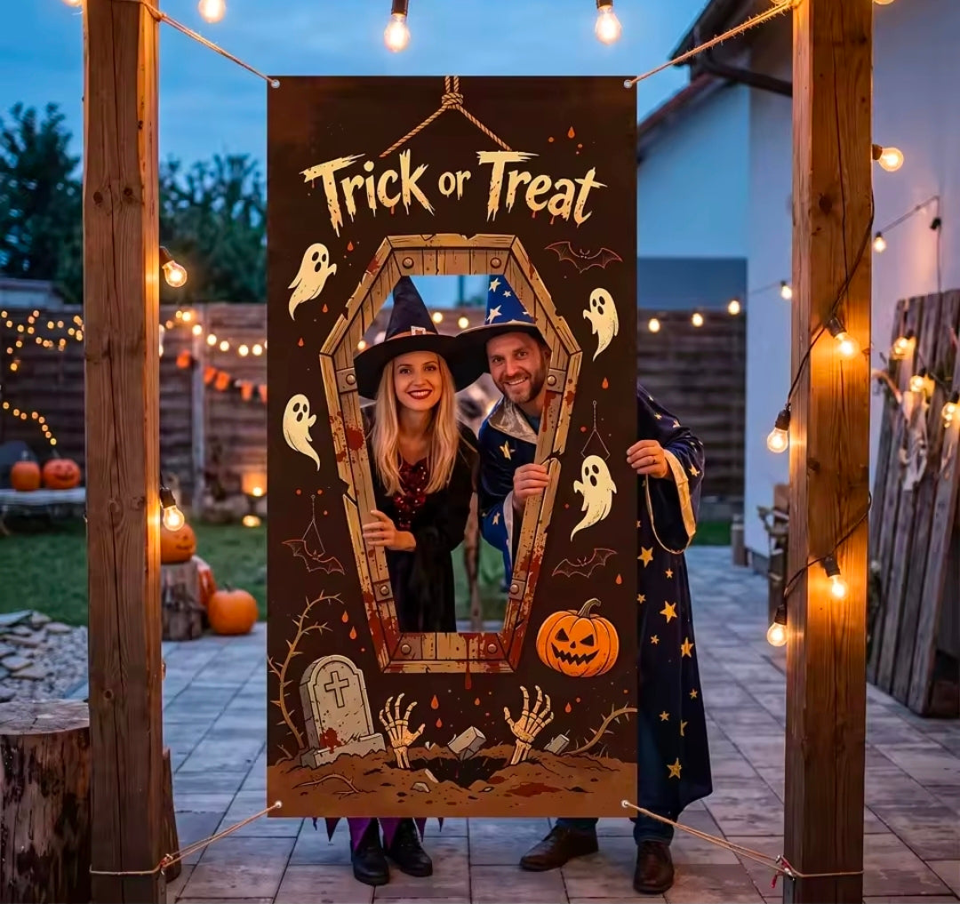 Halloween Coffin Frame